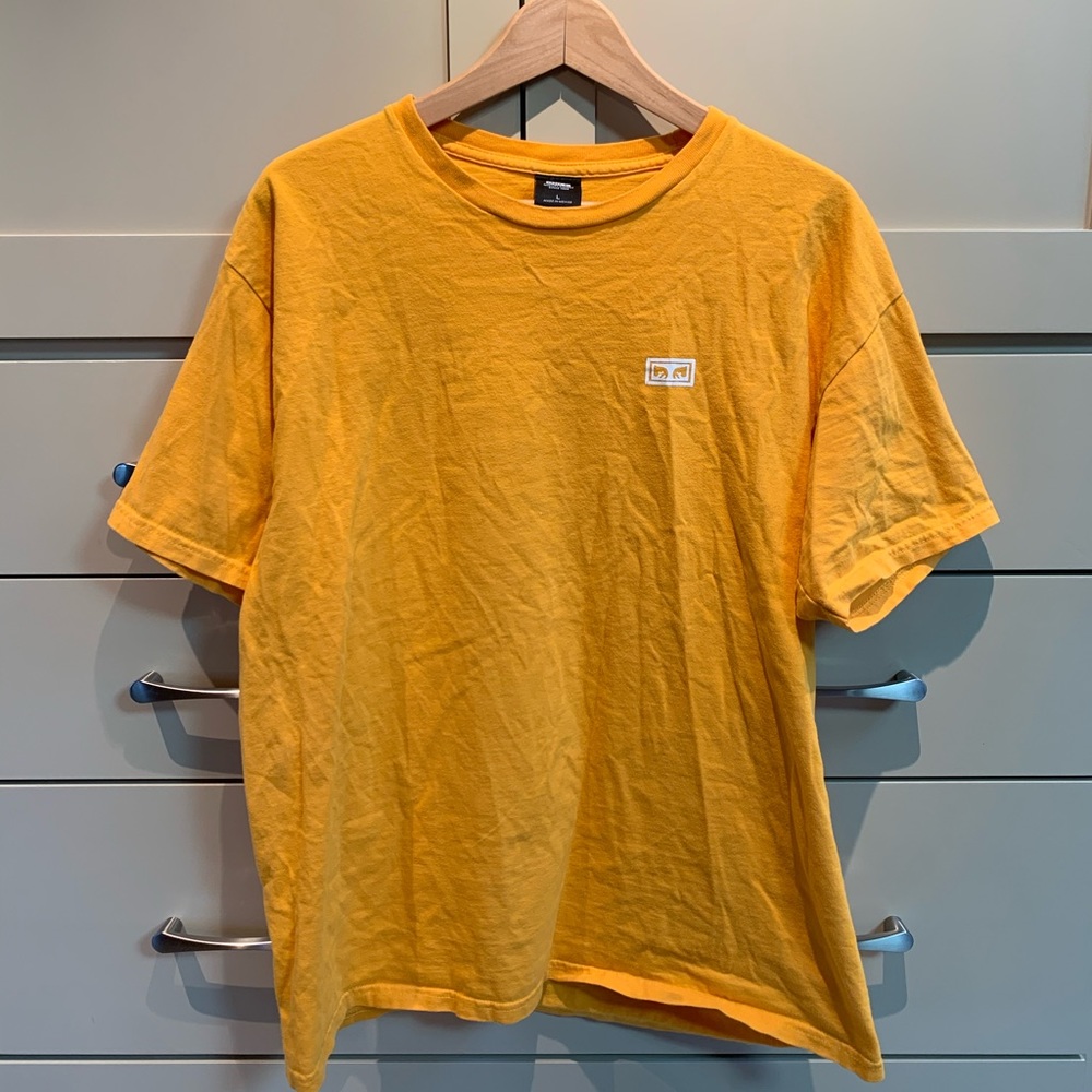 OBEY Yellow Tee Shirt